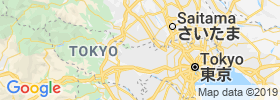 Higashimurayama Shi map